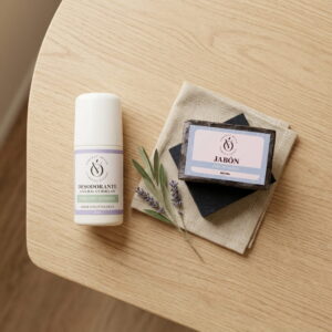 Kit Desodorante Rollon Violett Olive Cosmetica Natural piel sensible