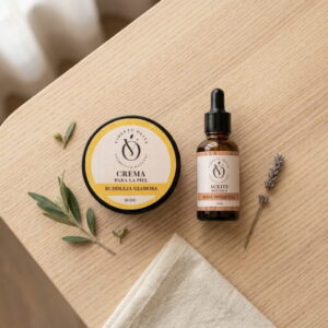 Kit Regenerador Botanico Violett Olive Cosmetica Natural piel sensible