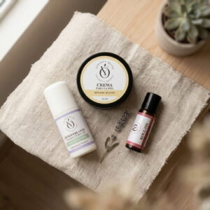 Rutina Corporal Botanica Violett Olive Cosmetica Natural piel sensible