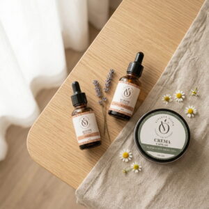 Rutina hair oiling Violett Olive Cosmetica Natural piel sensible