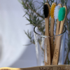 cepillo de dientes bambú Violett Olive Cosmética Natural Vegana y Orgánica
