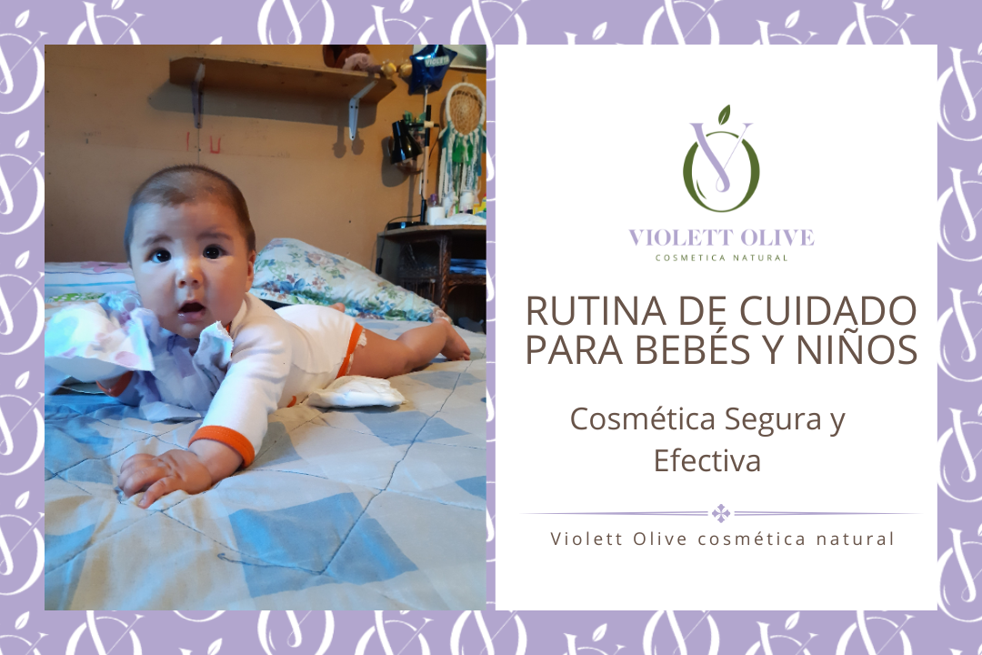 cosmética natural bebés niños