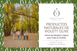 productos naturales libre de alergias Violett Olive Cosmética natural vegana y orgánica