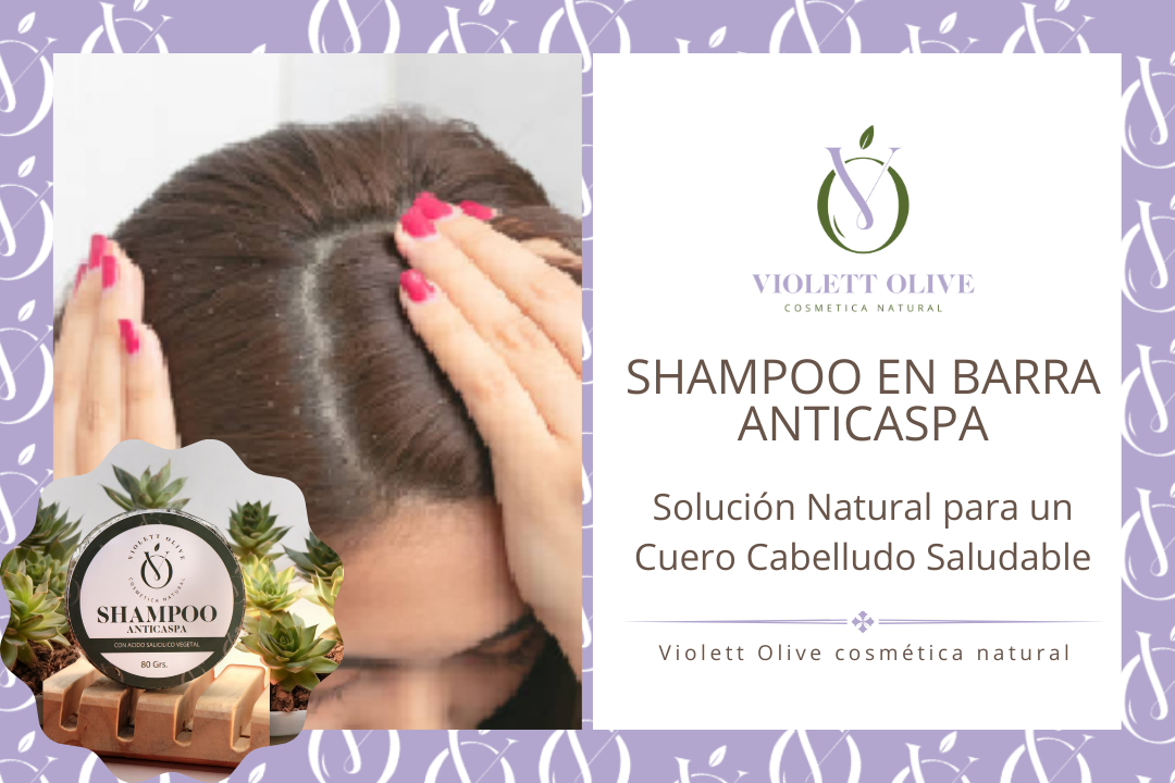 Shampoo en barra anticaspa