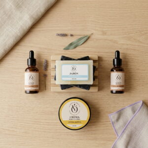 Kit Rescate Botánico Violett Olive Cosmetica Natural piel sensible