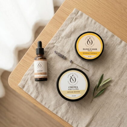Rutina Veraniega Violett Olive Cosmetica Natural piel sensible