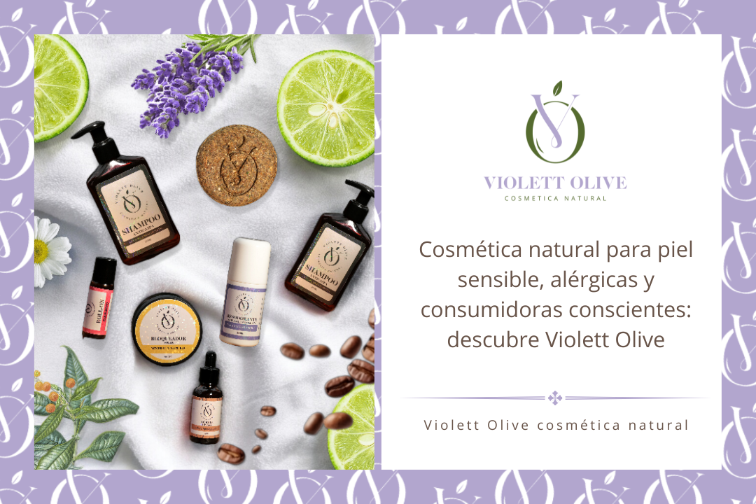 Cosmética natural piel sensible