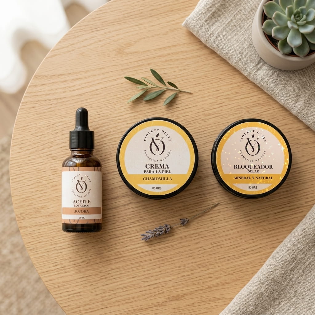 Bebé Botánico Violett Olive Cosmetica Natural piel sensible