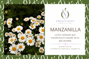 MANZANILLA VIOLETT OLIVE COSMETICA NATURAL Y ORGANICA