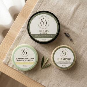 Rutina Botánica Capilar Violett Olive Cosmetica Natural piel sensible