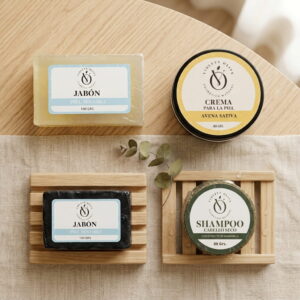 Kit Botanico KP Manzanilla Violett Olive Cosmetica Natural piel sensible