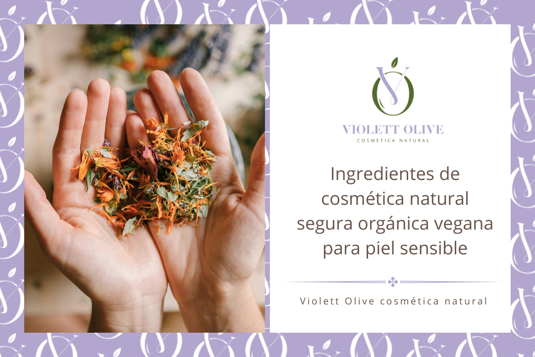Ingredientes cosmética natural