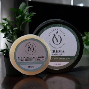 Kit Capilar Botánico Violett Olive cosmética natural vegana y orgánica