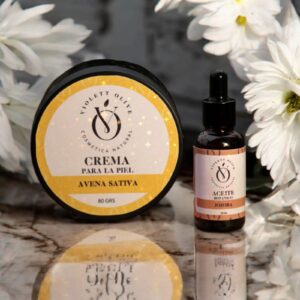 Kit Dermo Balance para piel sensible Violett Olive cosmetica natural