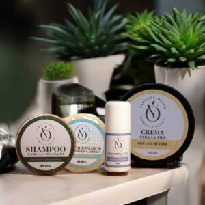 Rutina cuidado total para piel sensible Violett Olive cosmetica natural