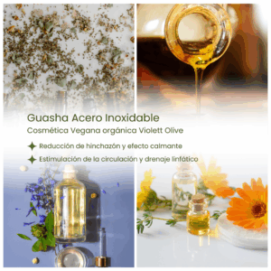 Guasha Acero Inoxidable cosmética natural cosmética natural