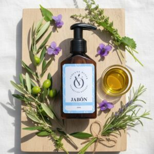 JABON BOTANICO VIOLETT OLIVE COSMETICA NATURAL2