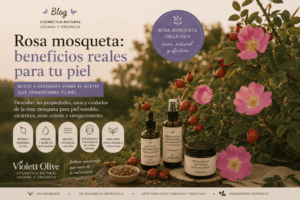 Rosa Mosqueta para la Piel Sensible cosmética natural