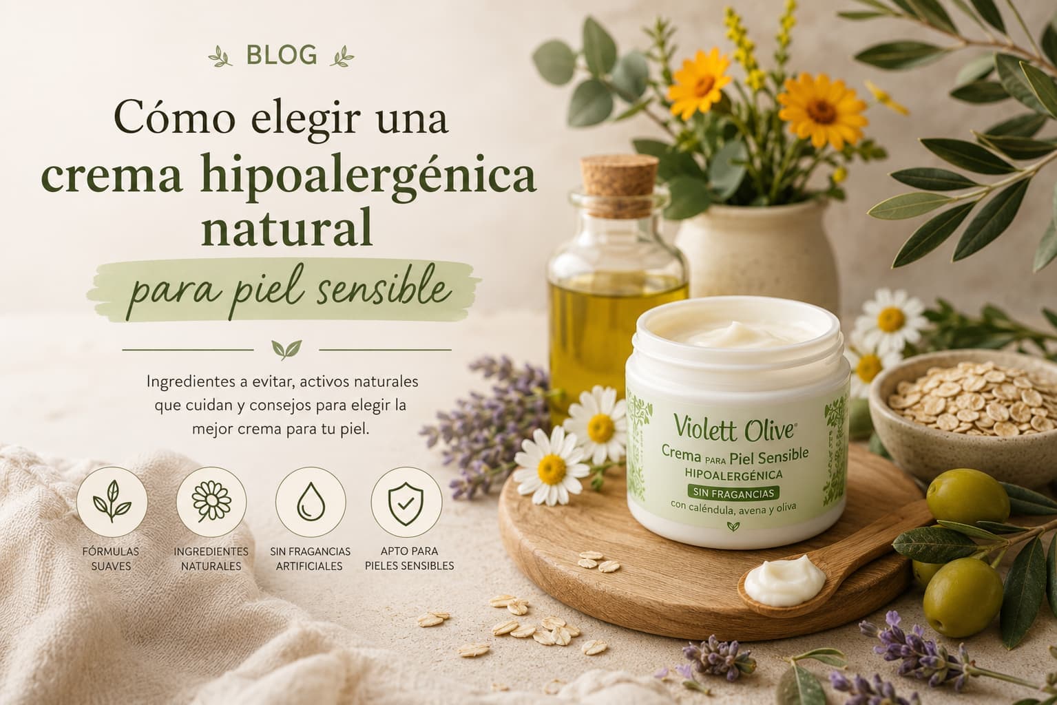 Crema Natural Cosmética