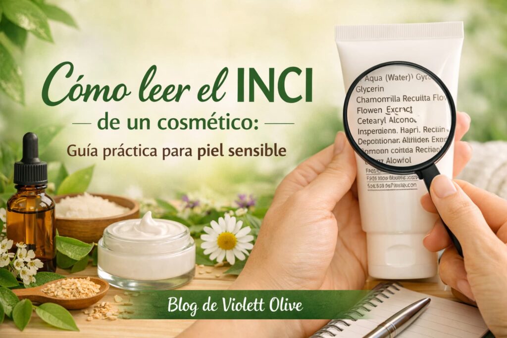 Blog Violett Olive Cómo leer el INCI de un cosmético