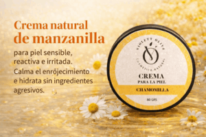 Blog Violett Olive cosmetica natural Crema Manzanilla Piel Sensible