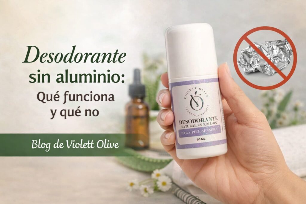 Blog cosmética natural Desodorante sin aluminio qué funciona y qué no Violett Olive