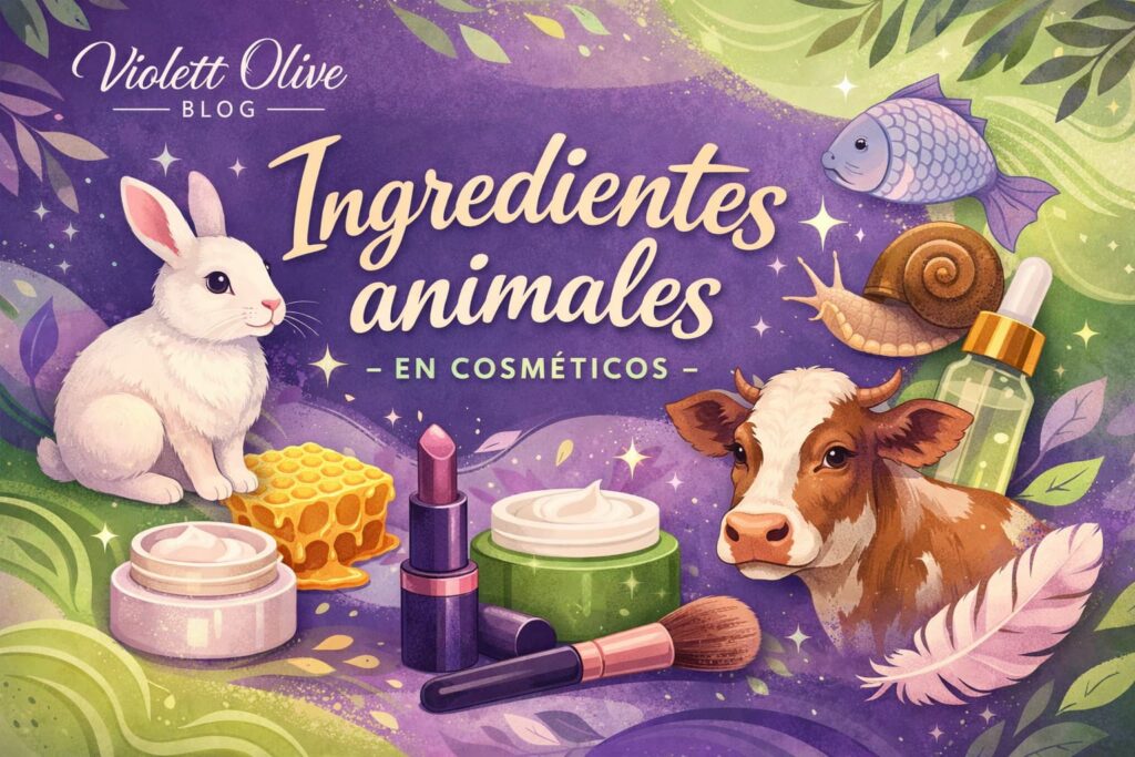 Blog Violett Olive cosmetica natural Ingredientes animales en cosméticos