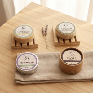 Rutina Zero Waste Violett Olive Cosmetica Natural piel sensible