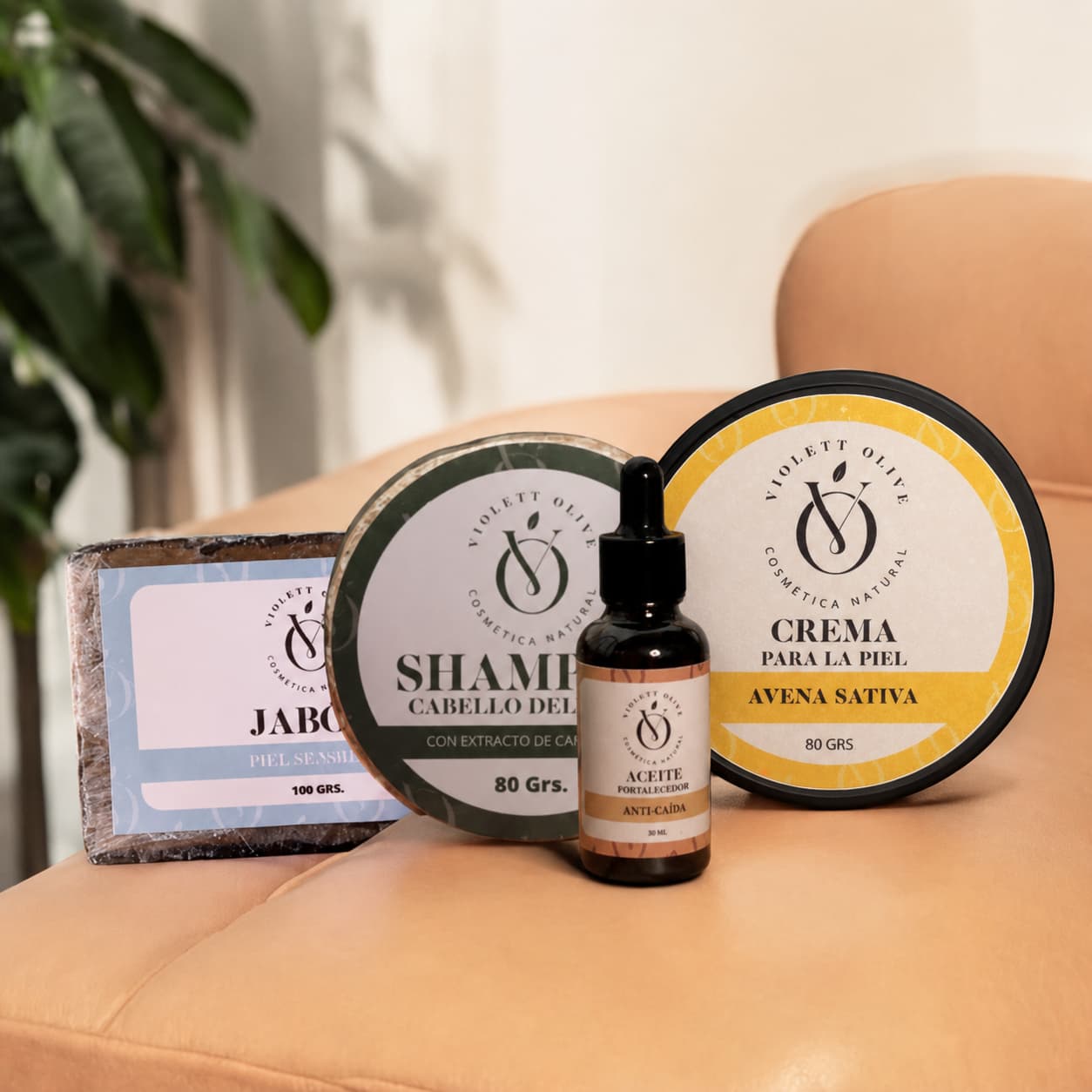 kit botanico kp calendula manzanilla violett olive cosmetica
