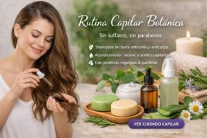 Rutina Capilar Natural VIOLETT OLIVE COSMETICA NATURAL PARA PIEL SENSIBLE cuidado capilar