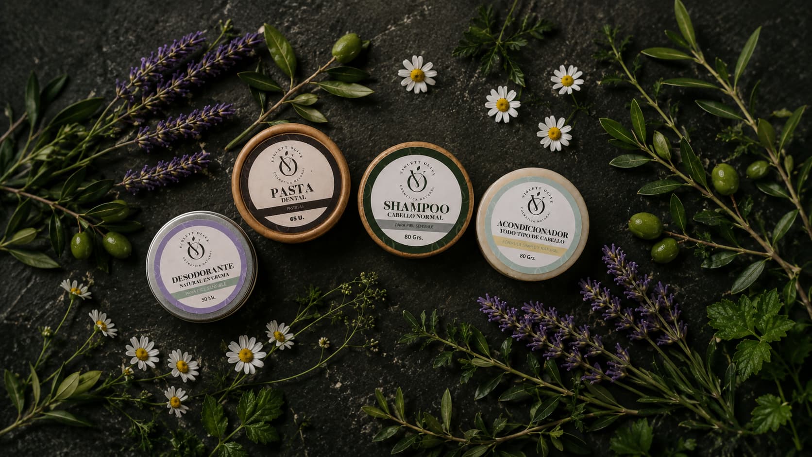violett olive para piel sensible cosmetica natural y vegana Violett Olive ZERO WASTE