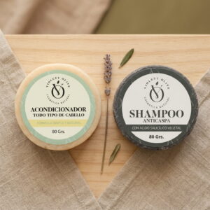 Kit Anticaspa Kit Anticaida Violett Olive Cosmetica Natural piel sensible