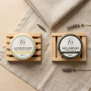 Kit Cabello Seco Violett Olive Cosmetica Natural piel sensible