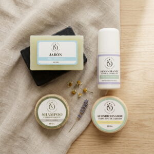 Kit Esencial Piel Sensible Violett Olive Cosmetica Natural piel sensible