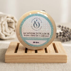 acondicionador barra Violett Olive Cosmetica Natural piel sensible