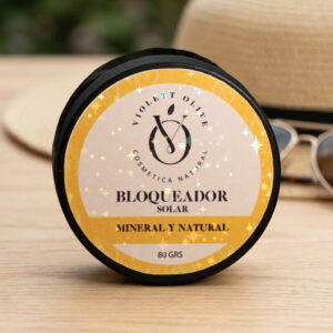 bloqueador solar Violett Olive Cosmetica Natural piel sensible