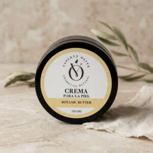 crema botanic butter Violett Olive Cosmetica Natural piel sensible