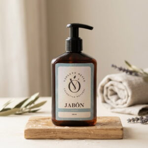 Jabón natural Violett Olive Cosmetica Natural piel sensible