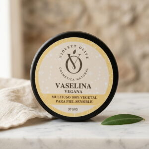 vaselina vegana Violett Olive Cosmetica Natural piel sensible
