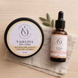 Dúo Corporal Reparador Violett Olive cosmetica natural