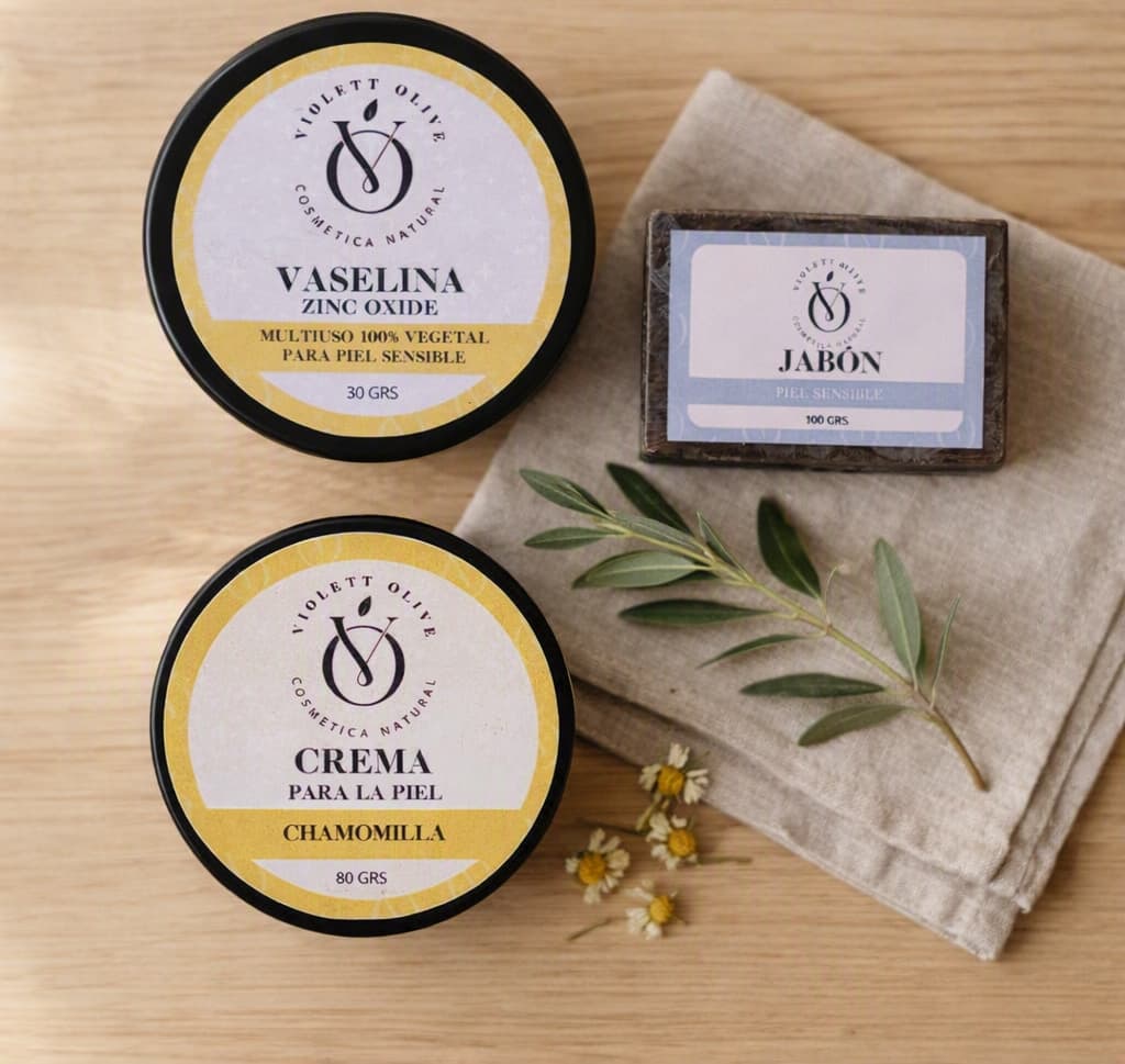 Kit primeros auxilios violett olive cosmetica natural