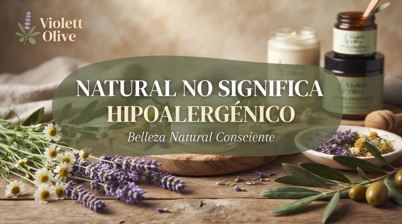 Natural no es hipoalergénico