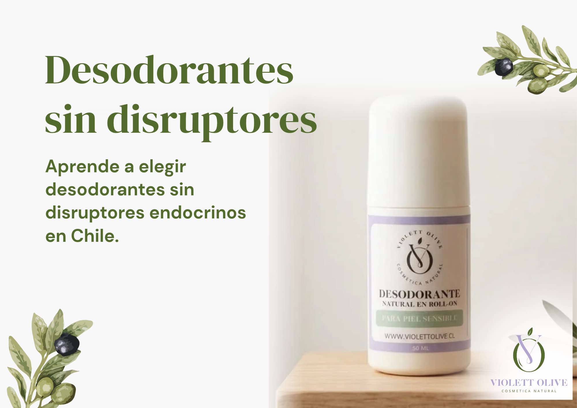 Desodorantes sin disruptores