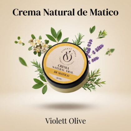 crema natural matico violett olive cosmetica natrural