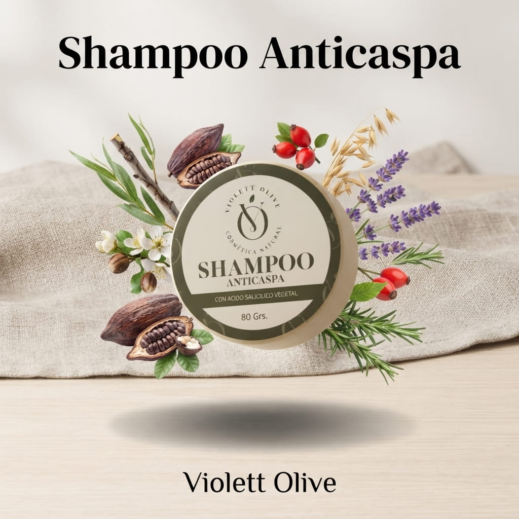shampoo anticaspa violett olive cosmetica natrural